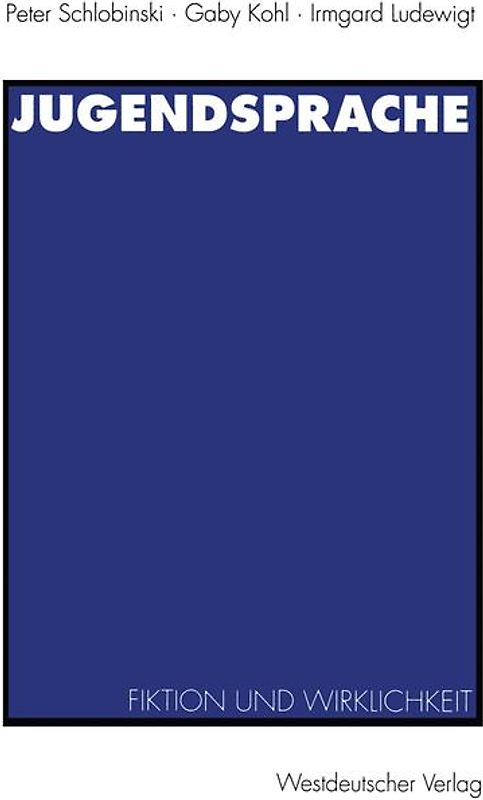 Jugendsprache