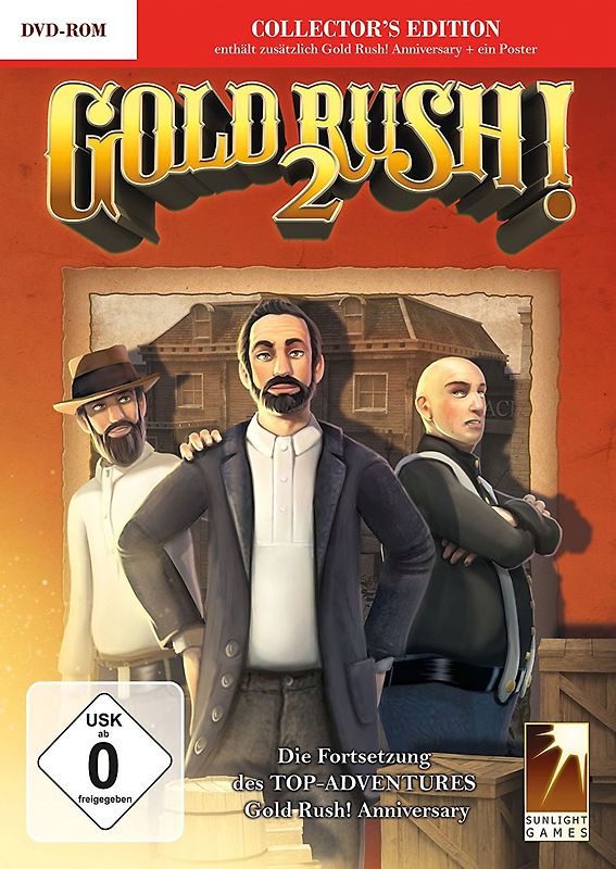 Gold Rush! 2 [Collector's Edition inkl. Poster, Gold Rush 1] PC Spiele