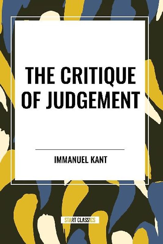 The Critique of Judgement