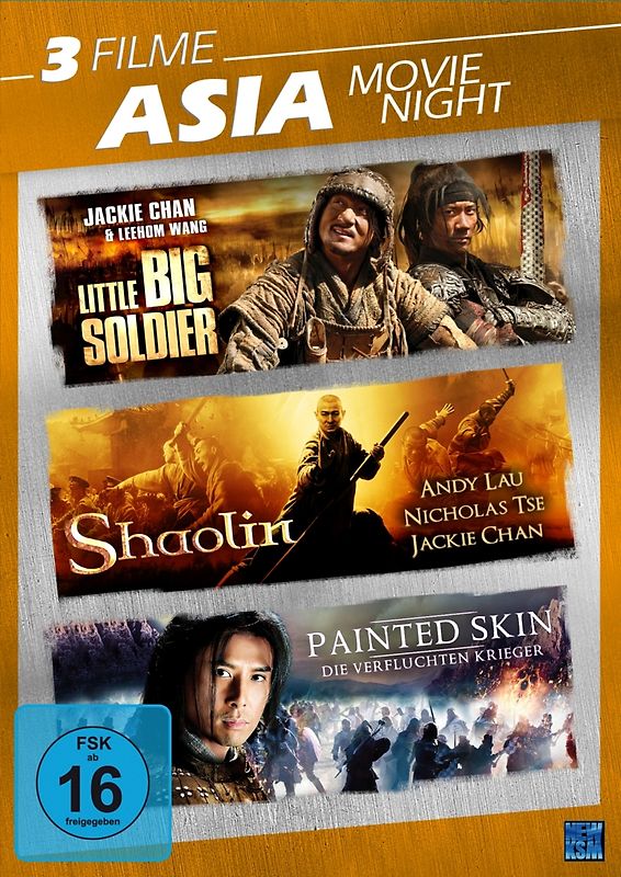 Asia Movie Night (5 Disc Set) DVD