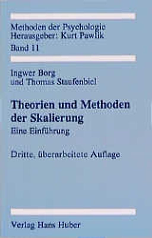 Theorien und Methoden der Skalierung