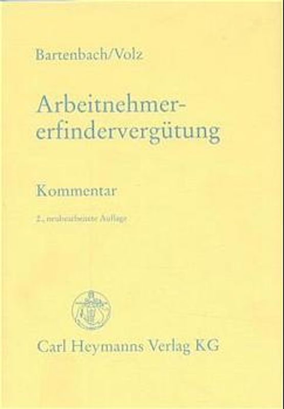 Arbeitnehmererfindervergütung