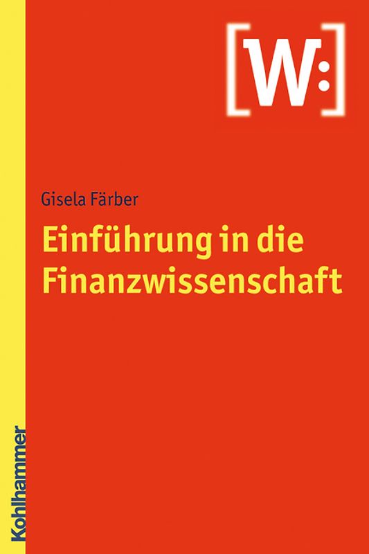 Einführung in die Finanzwissenschaft