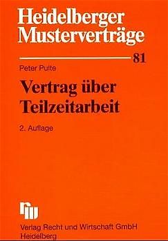Vertrag über Teilzeitarbeit