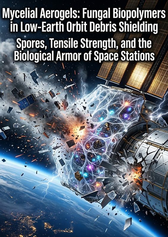 Mycelial Aerogels: Fungal Biopolymers in Low-Earth Orbit Debris Shielding