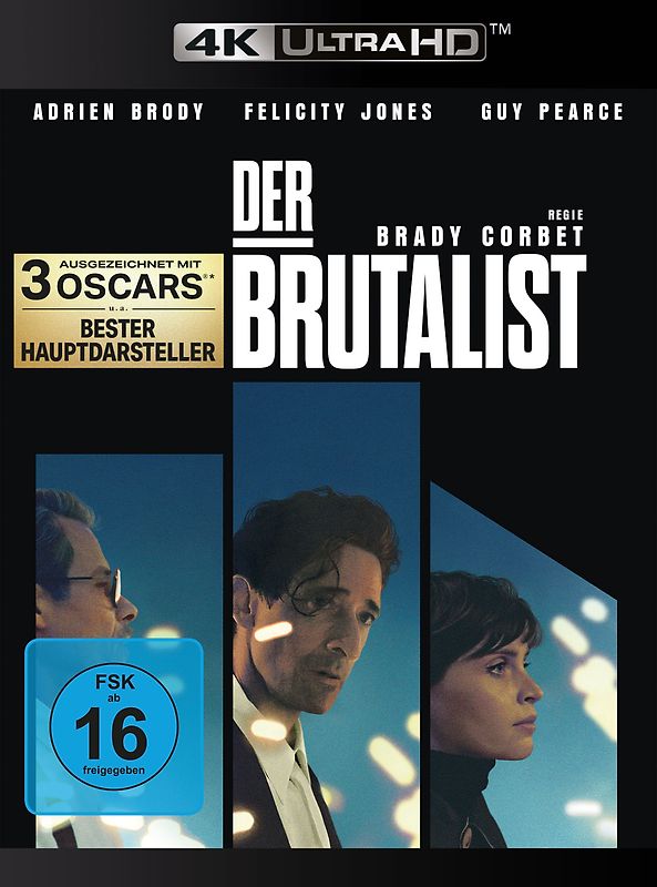 Der Brutalist (4K Ultra HD) Blu-ray Disc
