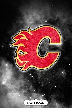 NHL Notebook : Calgary Flames Lined Notebook Journal Blank Ruled Writing Journal