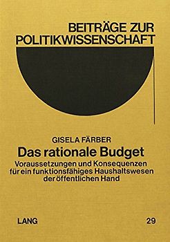Das rationale Budget