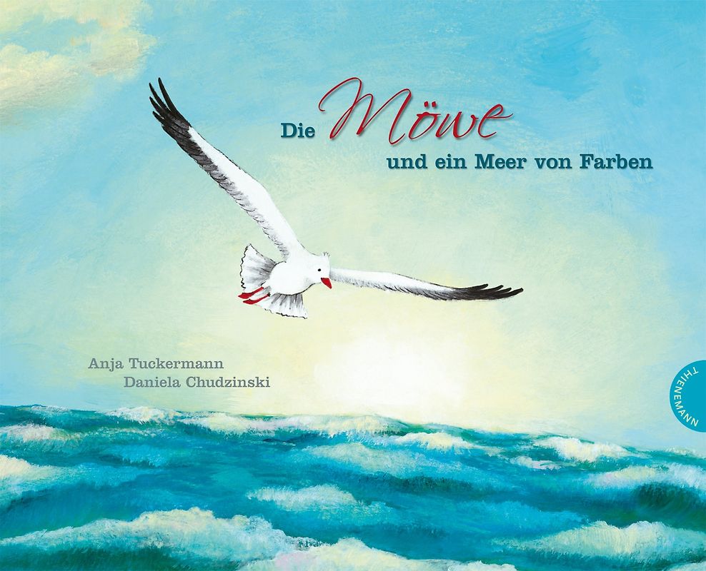 Die Möwe und ein Meer von Farben