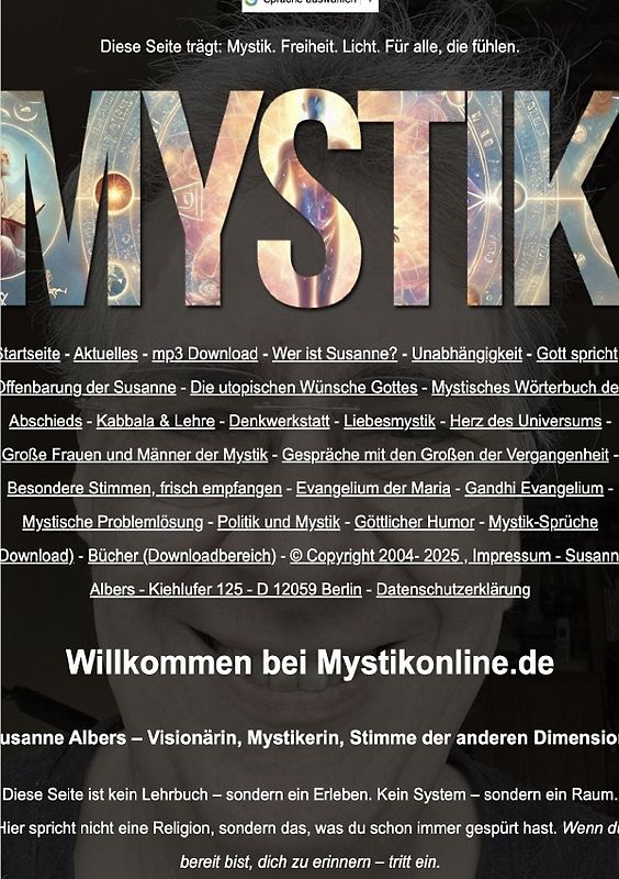 Das mystische Wörterbuch des Abschieds