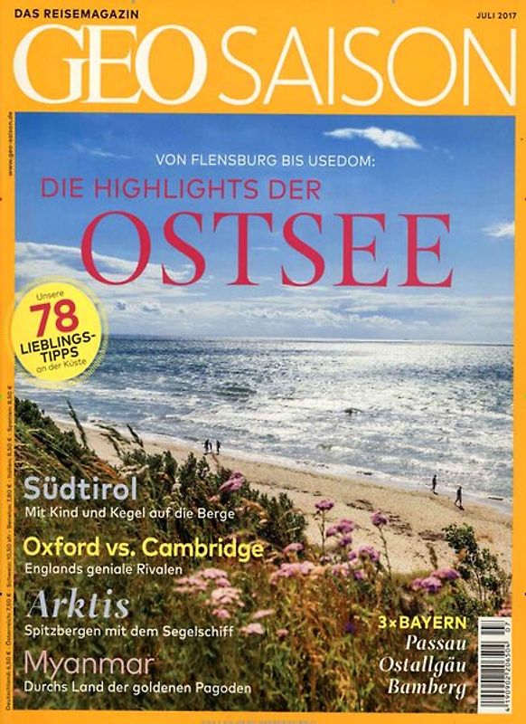 GEO Saison / GEO Saison 07/2017