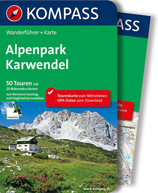 KOMPASS Wanderführer Naturpark Karwendel