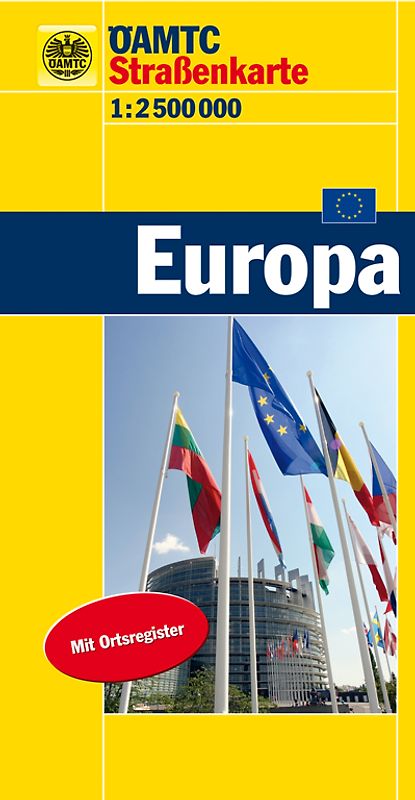 ÖAMTC Länderkarte Europa