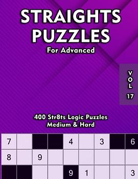 Str8ts Sudoku Variations: Medium & Hard Leveled Straights Puzzles