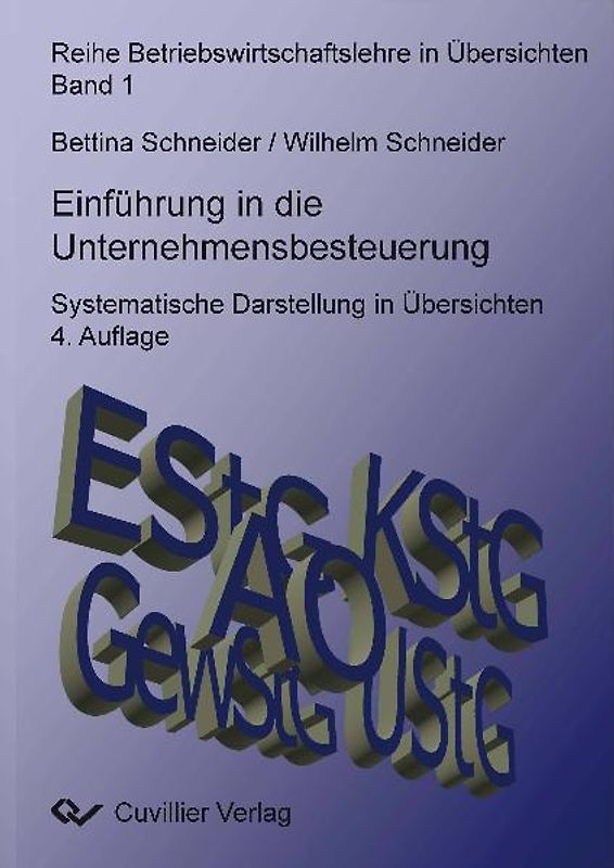 Einführung in die Unternehmensbesteuerung
