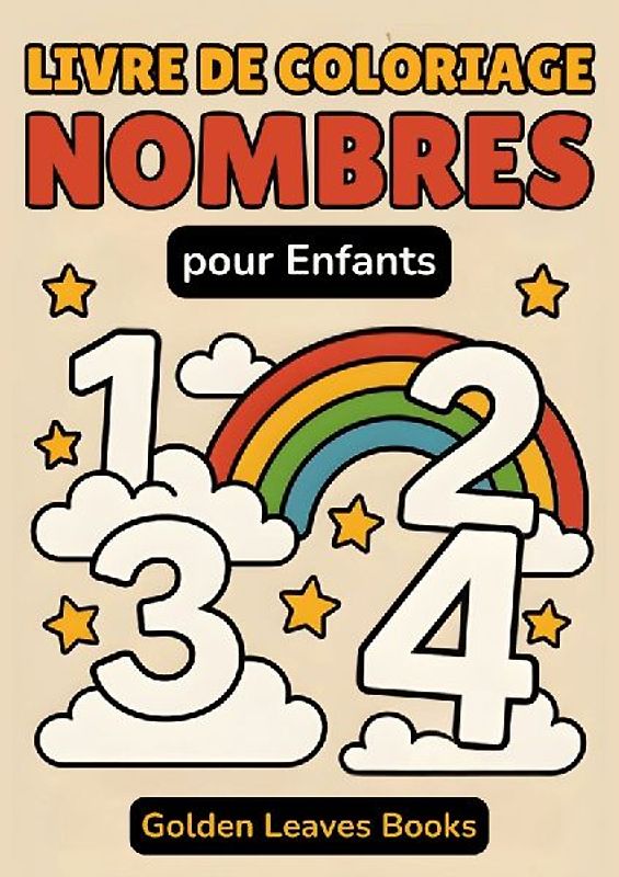 Livre de Coloriage Nombres pour Enfants