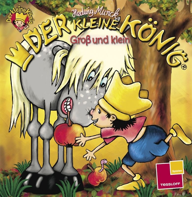 Der kleine König. Groß und klein
