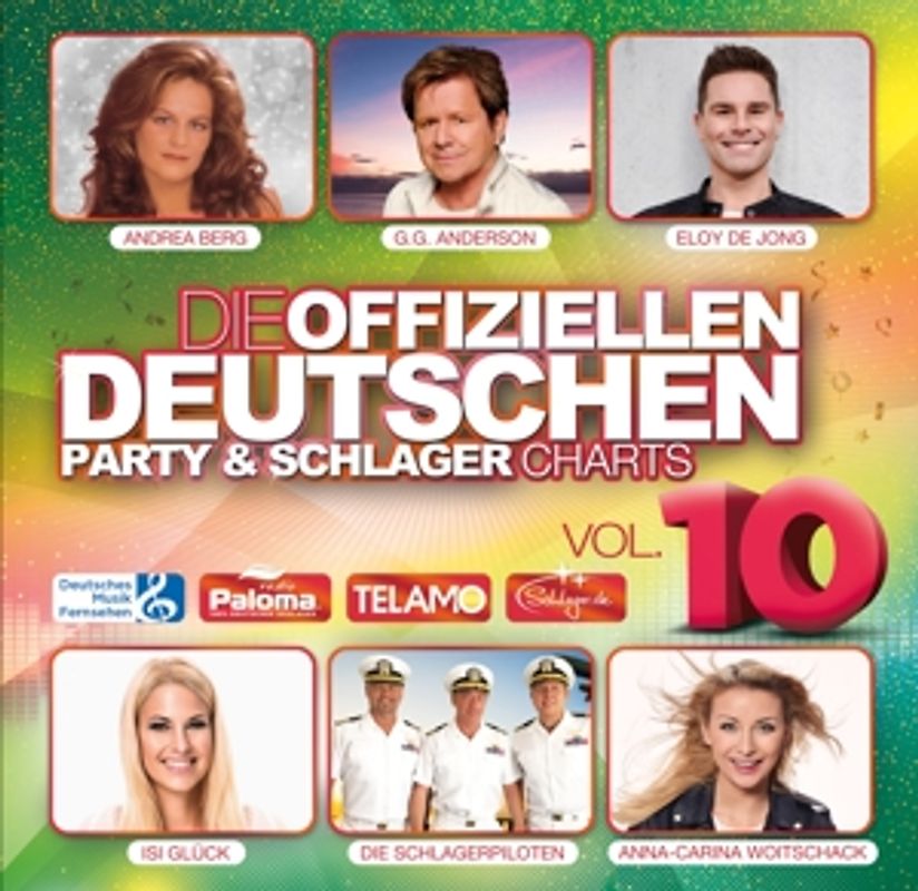 Various - Die offiziellen dt.Party & Schlager Charts Vol.10 [2 CDs]