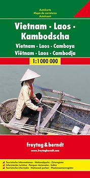 Vietnam - Laos - Kambodscha. 1:1 Mill.