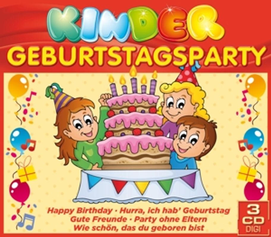 Various - Kinder Geburtstagsparty [3 CDs]
