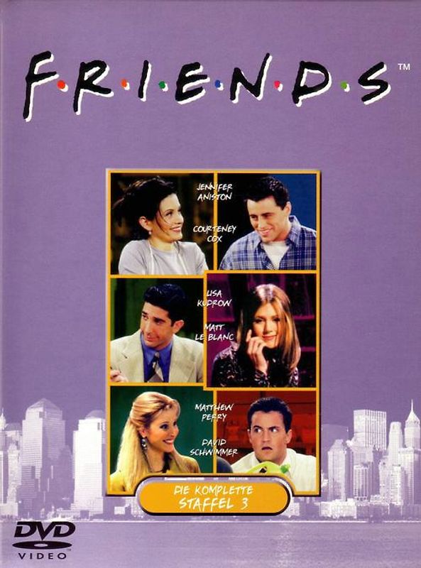 Friends - Die komplette Staffel 3 [4 DVDs] DVD