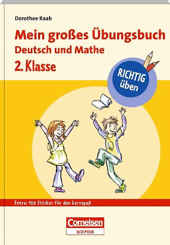 RICHTIG üben - Mein großes Übungsbuch Deutsch und Mathe 2. Klasse