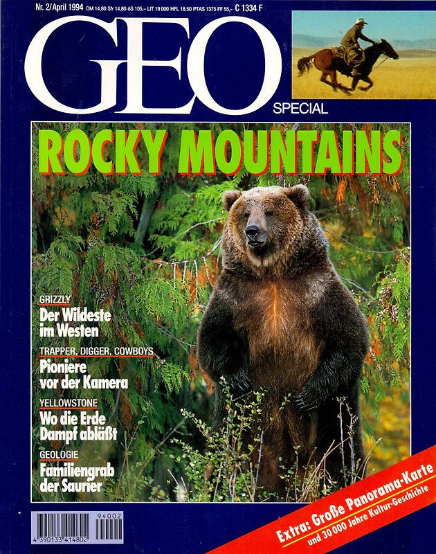 GEO Special 02/1994: Rocky Mountains [Broschiert]