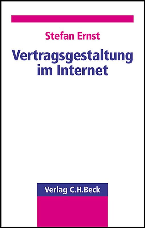 Vertragsgestaltung im Internet