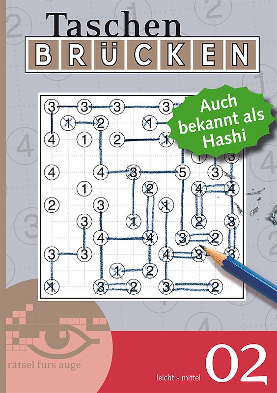 Brücken-Rätsel 02 - Auch als Hashi bekannt
