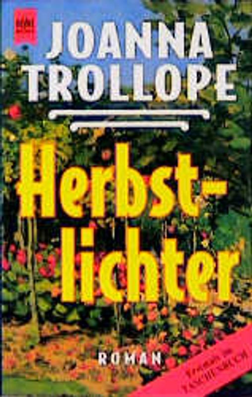 Herbstlichter. Roman