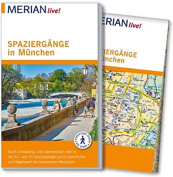 MERIAN live! Reiseführer Spaziergänge in München