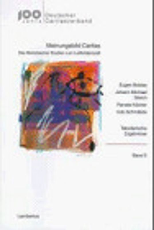 Die Allensbacher Studien zum Leitbildprozess / Tabellarische Ergebnisse