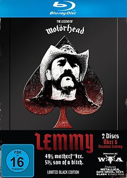 LEMMY - The Movie (Black Edition im LTD Steelbook) [Blu-ray] [Limited Edition] Blu-ray Disc