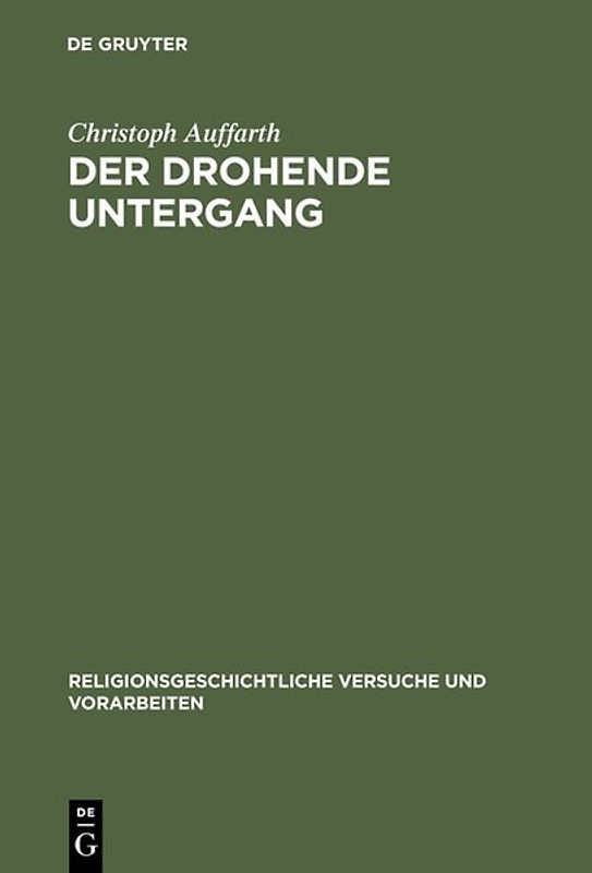 Der drohende Untergang