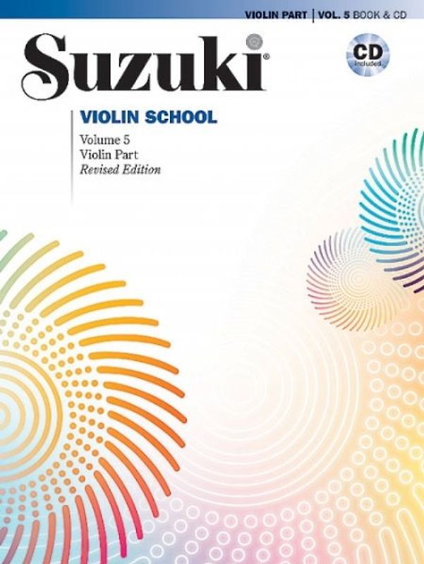 Suzuki Violin School Violin Part & CD, Volume 5 (Revised)