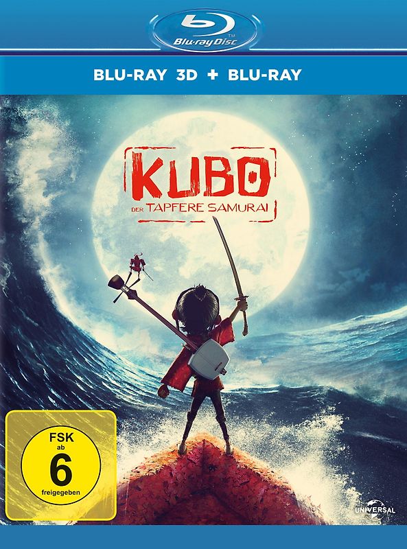 Kubo - Der tapfere Samurai 3D [inkl. 2D] 3D Blu-ray Disc