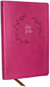KJV Holy Bible: Value Ultra Thinline, Pink Leathersoft, Red Letter, Comfort Print: King James Version