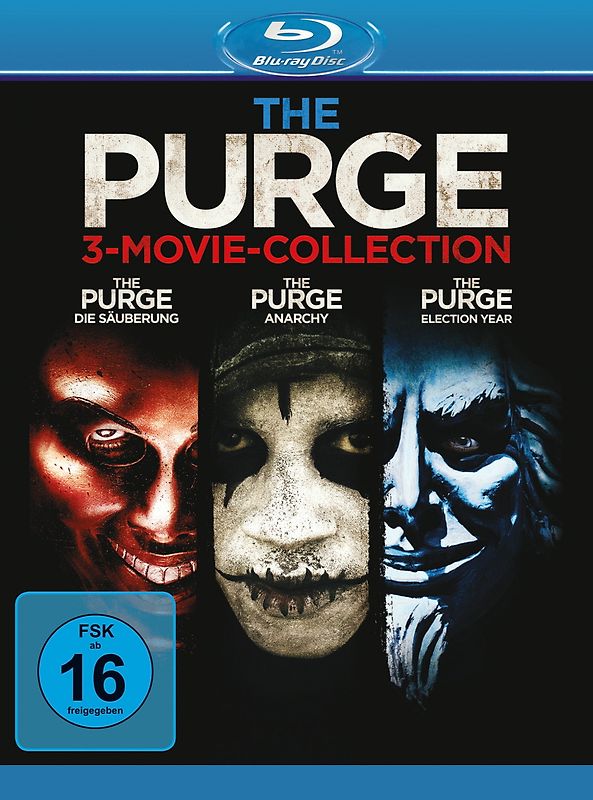 The Purge 3-Movie-Collection [3 Discs] Blu-ray Disc