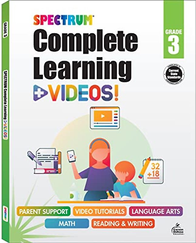Spectrum Complete Learning + Videos Workbook: Volume 10