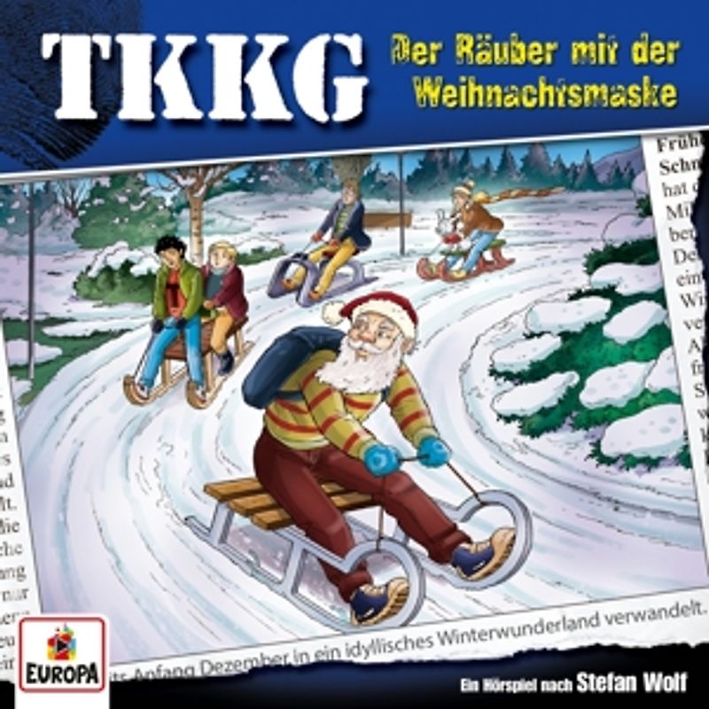 TKKG: Folge 203 - Der Räuber mit der Weihnachtsmaske