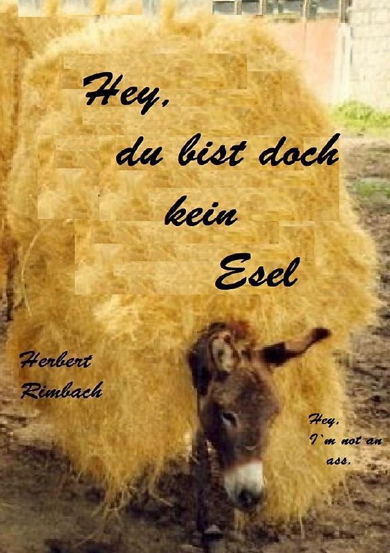 Hey, du bist doch kein Esel