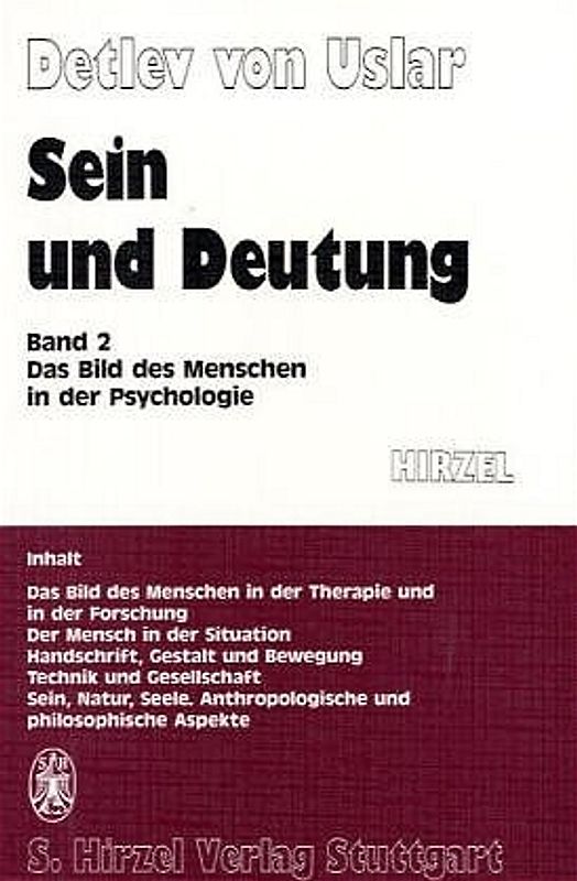 Sein und Deutung