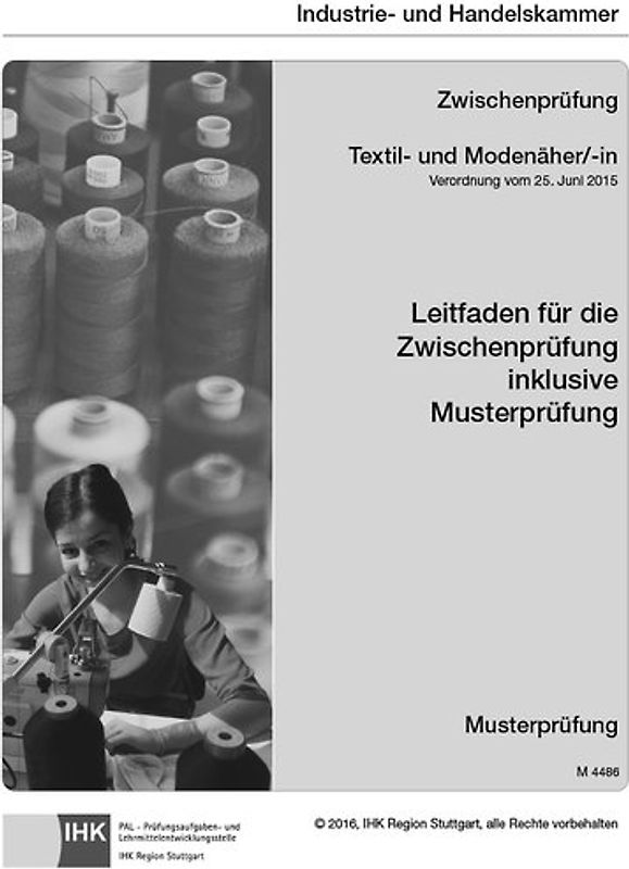 PAL-Leitfaden Textil- und Modenäher/-in für die Zwischenprüfung