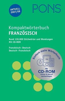 PONS Kompaktwörterbuch Französisch. Französisch-Deutsch /Deutsch-Französisch