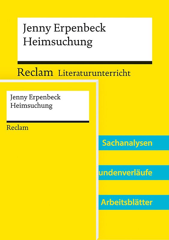 Lehrerpaket »Jenny Erpenbeck: Heimsuchung«: Textausgabe und Lehrerband