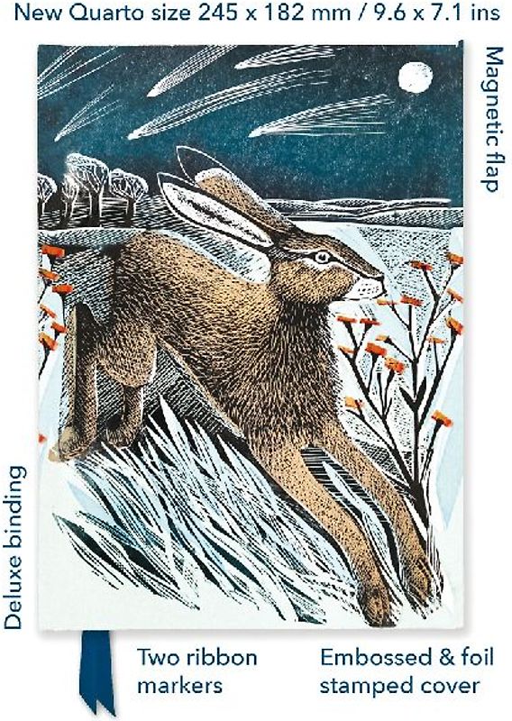 Angela Harding: Shooting Stars (Foiled Quarto Journal)