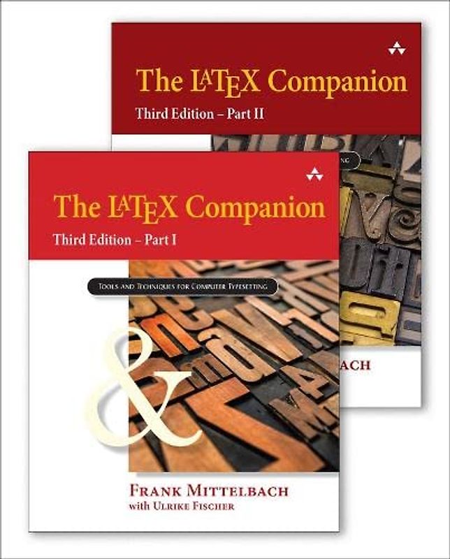 The Latex Companion Bundle: Parts I & II, 3rd Edition (The Tools and Techniques for Computer Typesetting)