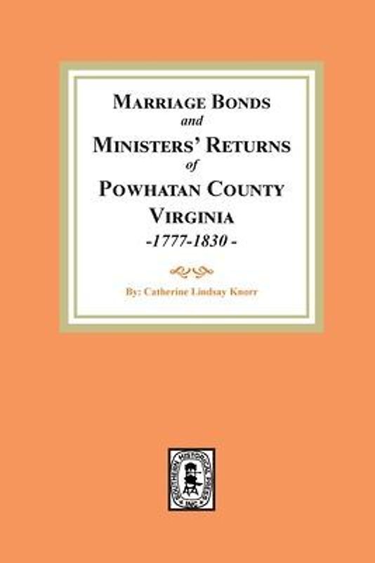 Powhatan County Marriages, 1777-1830