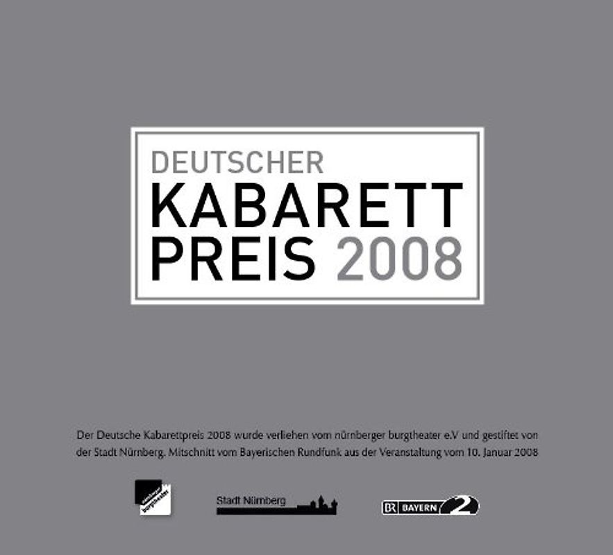 Deutscher Kabarettpreis 2008