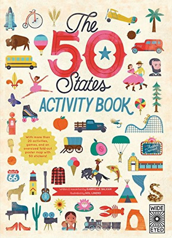 The 50 States: Activity Book